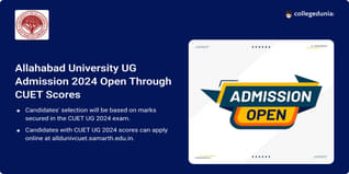 Allahabad University UG Admission 2024 Open Via CUET Scores, Apply till July 20